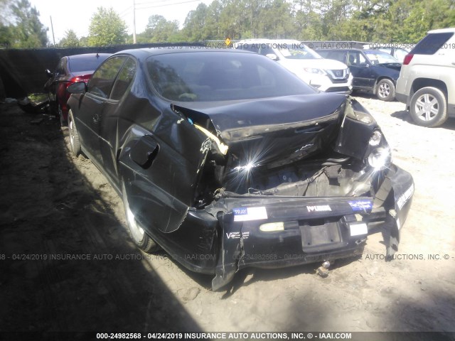 2G1WW12E749193985 - 2004 CHEVROLET MONTE CARLO LS 黑色 照片 3