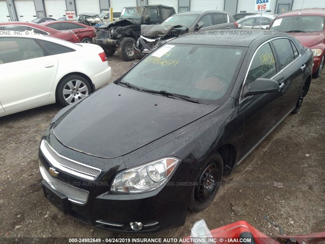 1G1ZE5E72AF292365 - 2010 CHEVROLET MALIBU LTZ BLACK photo 2