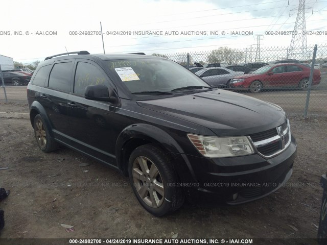 3D4PG5FV2AT165839 - 2010 DODGE JOURNEY SXT BLACK photo 1