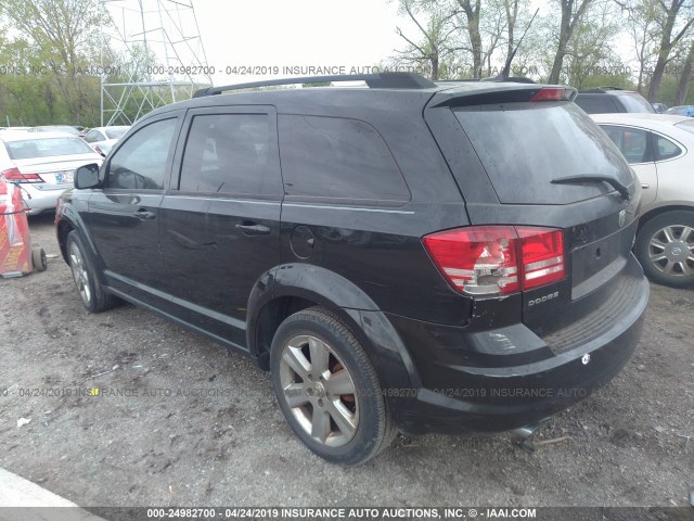 3D4PG5FV2AT165839 - 2010 DODGE JOURNEY SXT BLACK photo 3