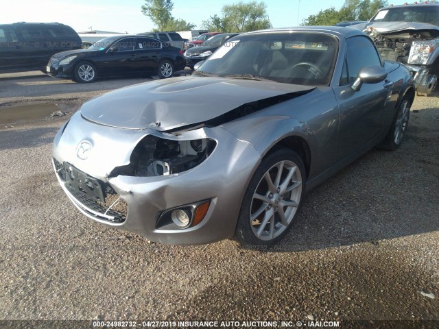 JM1NC2PF8C0221658 - 2012 MAZDA MX-5 MIATA SILVER photo 2