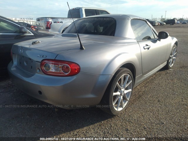 JM1NC2PF8C0221658 - 2012 MAZDA MX-5 MIATA SILVER photo 4