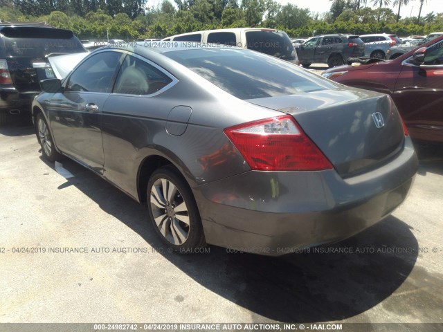 1HGCS12318A027154 - 2008 HONDA Accord LX-S GRAY photo 3