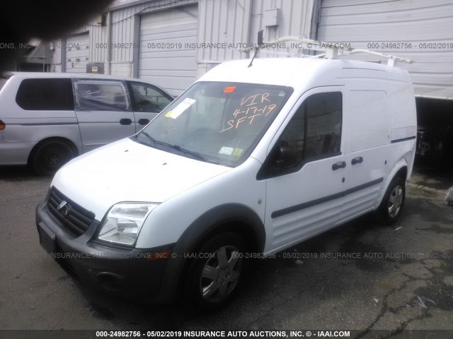 NM0LS7AN2BT045921 - 2011 FORD TRANSIT CONNECT XL WHITE photo 2
