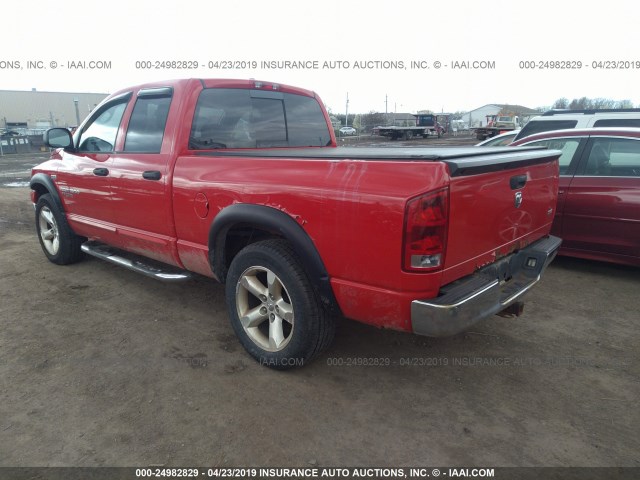 1D7HA18266S549622 - 2006 DODGE RAM 1500 ST/SLT RED photo 3