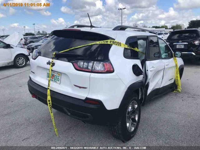 1C4PJMBX1KD301739 - 2019 JEEP CHEROKEE TRAILHAWK WHITE photo 15