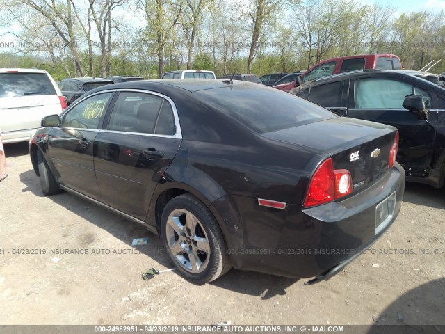 1G1ZH57B584244664 - 2008 CHEVROLET MALIBU 1LT 黑色 照片 3