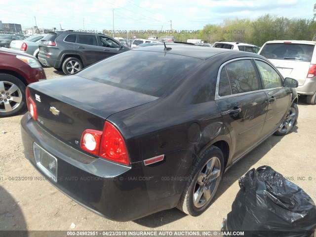 1G1ZH57B584244664 - 2008 CHEVROLET MALIBU 1LT 黑色 照片 4