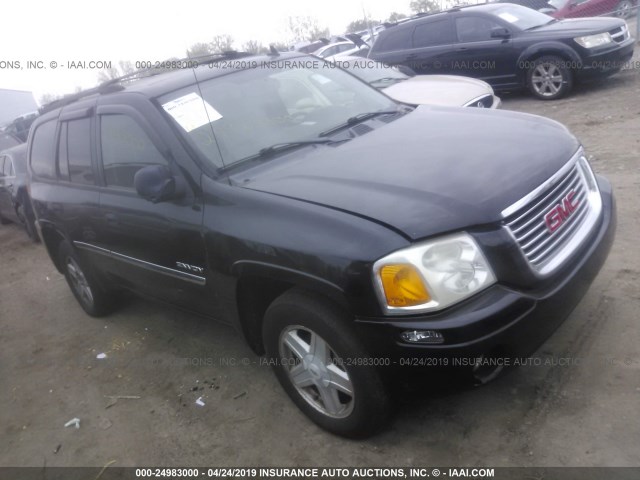 1GKDT13S562296226 - 2006 GMC ENVOY BLACK photo 1