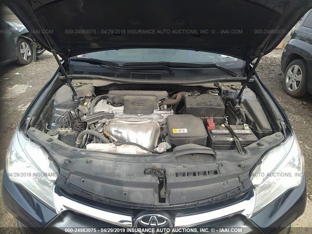 4T1BF1FK2HU628051 - 2017 TOYOTA CAMRY LE/XLE/SE/XSE Dark Blue photo 10