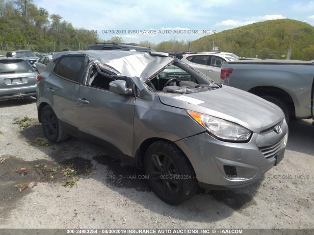 KM8JU3AC5CU349523 - 2012 HYUNDAI TUCSON GLS/LIMITED 银色 照片 1