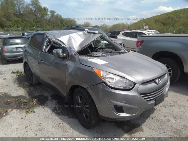 KM8JU3AC5CU349523 - 2012 HYUNDAI TUCSON GLS/LIMITED 银色 照片 6