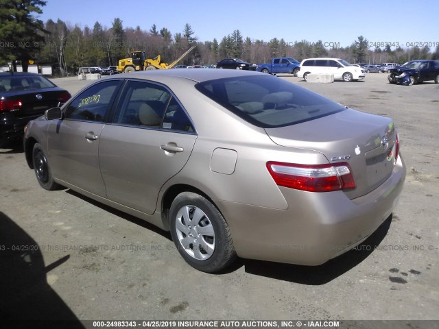 4T1BE46K39U274241 - 2009 TOYOTA CAMRY SE/LE/XLE GOLD photo 3