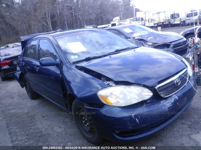 1NXBR32E46Z581959 - 2006 TOYOTA COROLLA CE/LE/S BLUE photo 1