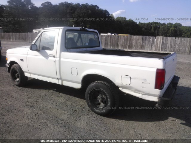 1FTEF15Y7TLB20034 - 1996 FORD F150 WHITE photo 3