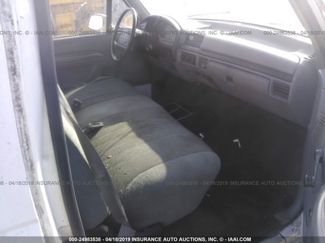 1FTEF15Y7TLB20034 - 1996 FORD F150 WHITE photo 5