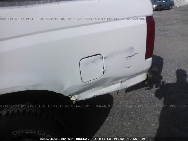 1FTEF15Y7TLB20034 - 1996 FORD F150 WHITE photo 6