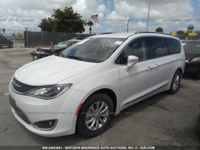 2C4RC1BGXJR261481 - 2018 CHRYSLER PACIFICA TOURING L Ağ foto 6