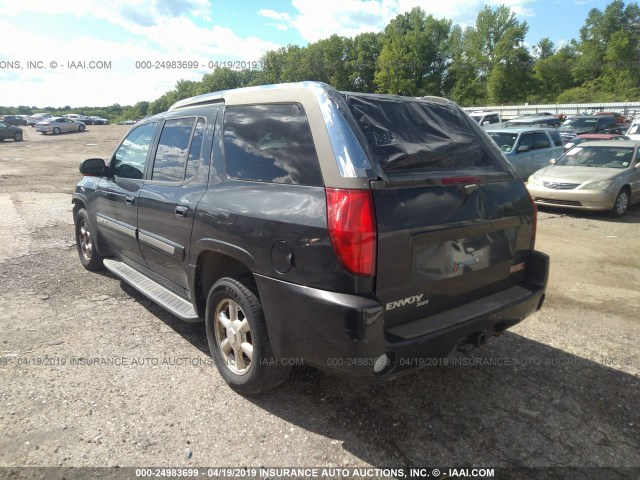 1GKES12S546184251 - 2004 GMC ENVOY XUV GRAY photo 3