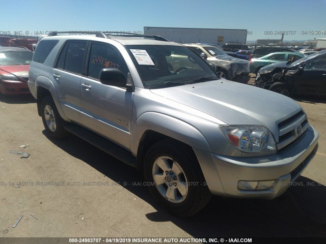 JTEBU14R640027801 - 2004 TOYOTA 4RUNNER SR5/SPORT SILVER photo 1