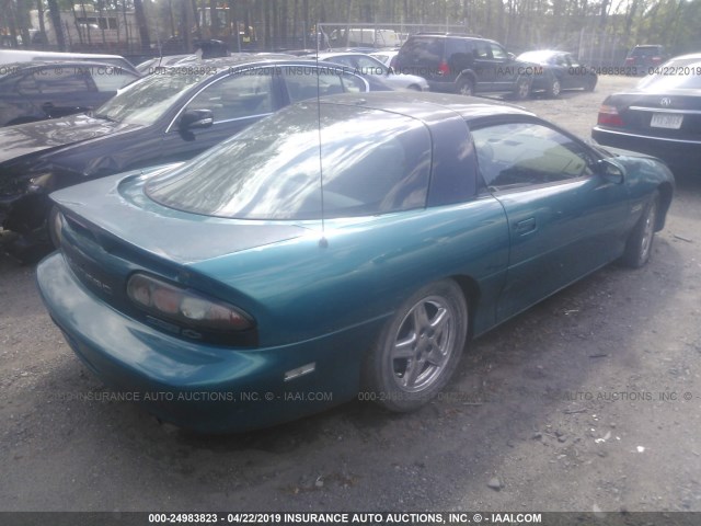 2G1FP22P2R2118955 - 1994 CHEVROLET CAMARO Z28 GREEN photo 4