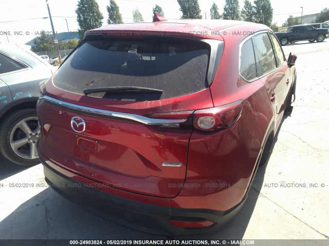 JM3TCACY5J0214793 - 2018 MAZDA CX-9 TOURING RED photo 4