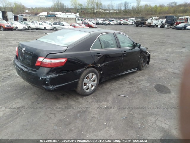 4T1BE46KX9U275287 - 2009 TOYOTA CAMRY SE/LE/XLE BLACK photo 4