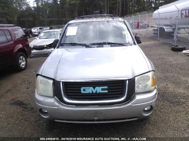 1GKDS13S372228950 - 2007 GMC ENVOY SILVER photo 6