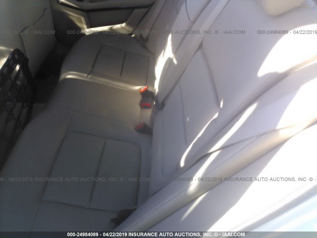 WDDHF5KB9CA592080 - 2012 MERCEDES-BENZ E 350 WHITE photo 8