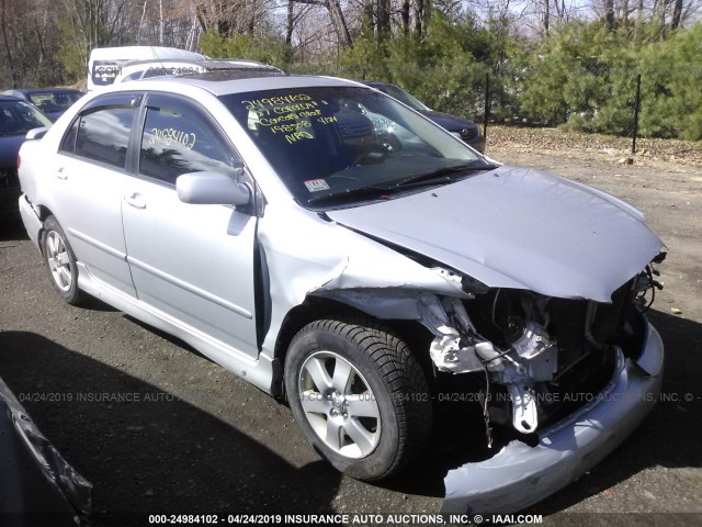 2T1BR32E77C734661 - 2007 TOYOTA COROLLA CE/LE/S SILVER photo 1