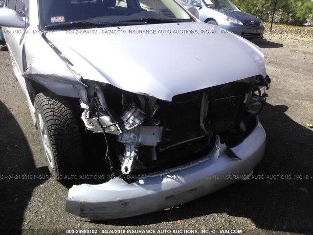 2T1BR32E77C734661 - 2007 TOYOTA COROLLA CE/LE/S SILVER photo 6