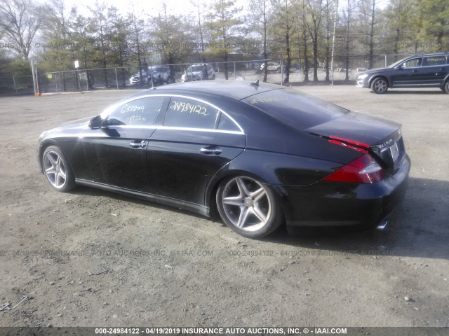 WDDDJ7CB1AA165755 - 2010 MERCEDES-BENZ CLS 550 BLACK photo 3