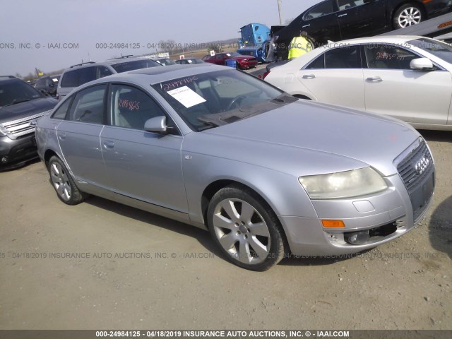 WAUDG94F25N085138 - 2005 AUDI A6 3.2 QUATTRO SILVER photo 1