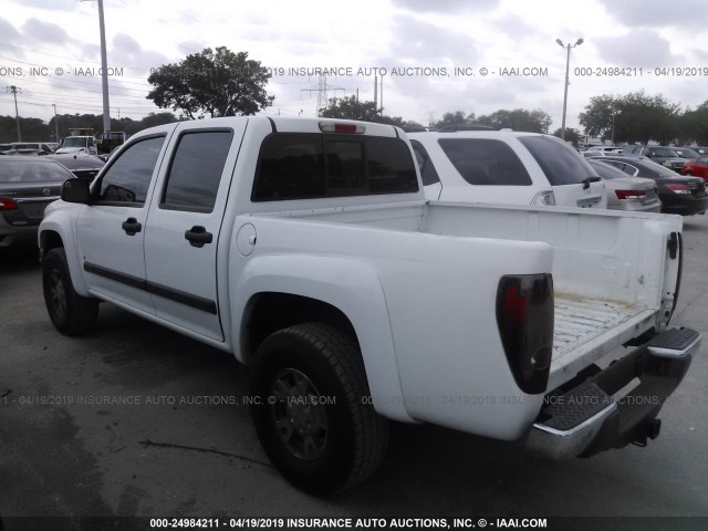 1GTDT13EX88168666 - 2008 GMC CANYON WHITE photo 3