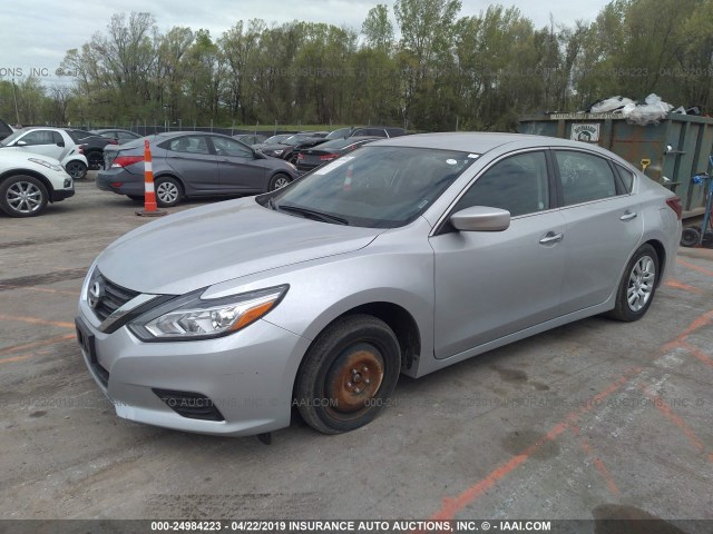 1N4AL3AP6JC170734 - 2018 NISSAN ALTIMA 2.5/S/SV/SL/SR SILVER photo 2