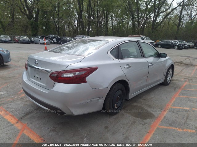 1N4AL3AP6JC170734 - 2018 NISSAN ALTIMA 2.5/S/SV/SL/SR SILVER photo 4