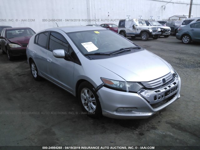 JHMZE2H75AS005138 - 2010 HONDA INSIGHT EX SILVER photo 1