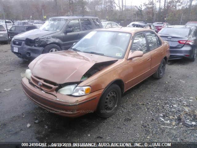2T1BR18E0WC034989 - 1998 TOYOTA COROLLA VE/CE/LE 橙色 照片 2