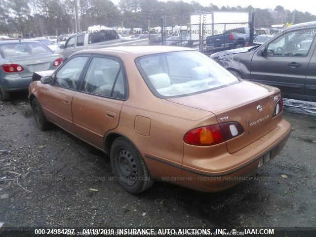2T1BR18E0WC034989 - 1998 TOYOTA COROLLA VE/CE/LE 橙色 照片 3