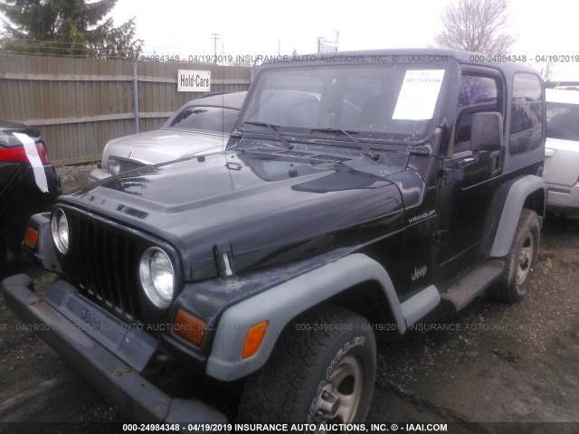 1J4FY29P6VP510067 - 1997 JEEP WRANGLER / TJ SE BLACK photo 2