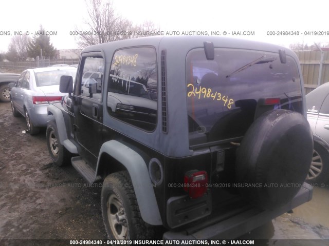 1J4FY29P6VP510067 - 1997 JEEP WRANGLER / TJ SE BLACK photo 3