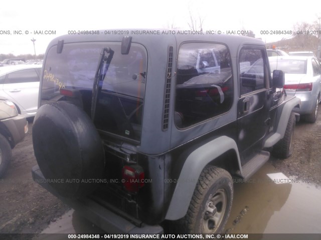 1J4FY29P6VP510067 - 1997 JEEP WRANGLER / TJ SE BLACK photo 4