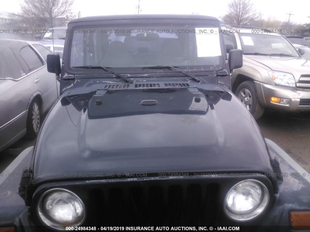 1J4FY29P6VP510067 - 1997 JEEP WRANGLER / TJ SE BLACK photo 6