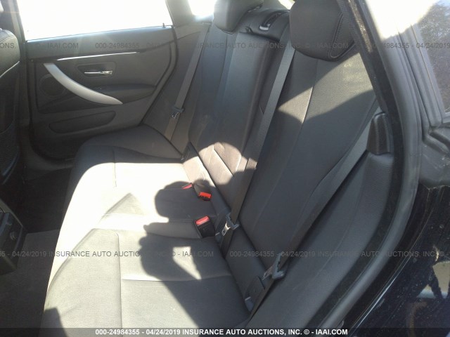 WBA4F7C57HG786248 - 2017 BMW 430I GRAN COUPE BLACK photo 8