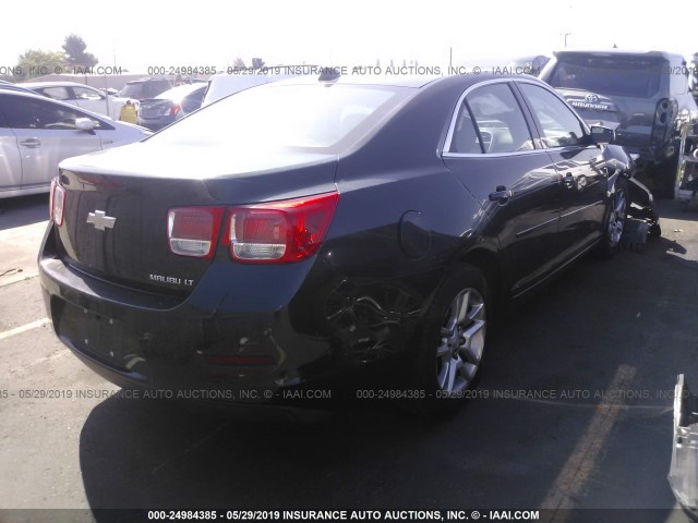 1G11C5SL8EF115670 - 2014 CHEVROLET MALIBU 1LT 黑色 照片 4
