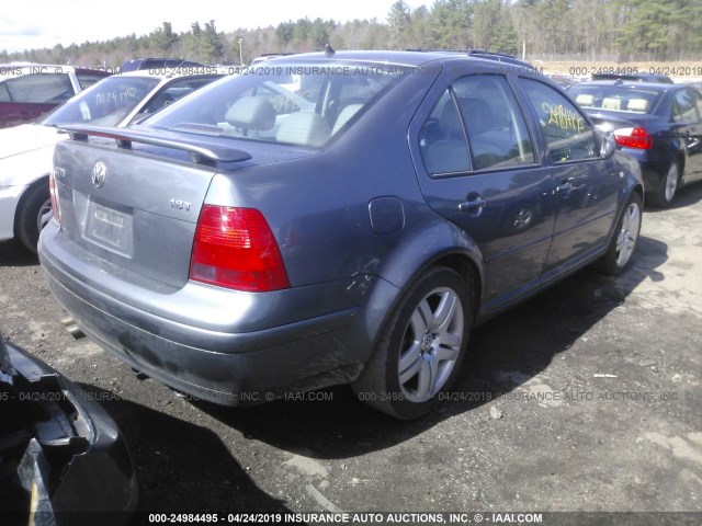 3VWSE69M03M137988 - 2003 VOLKSWAGEN JETTA GLS GRAY photo 4