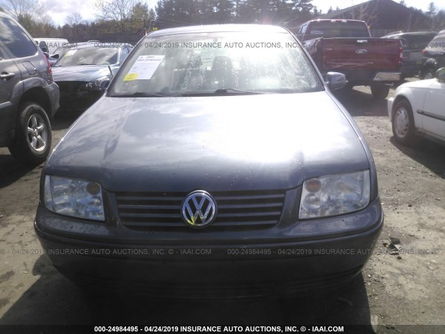 3VWSE69M03M137988 - 2003 VOLKSWAGEN JETTA GLS GRAY photo 6