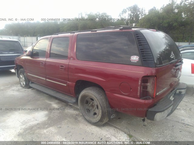 3GNEC16Z44G320889 - 2004 CHEVROLET SUBURBAN C1500 RED photo 6