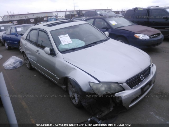 JTHBD192620046327 - 2002 LEXUS IS 300 SILVER photo 1