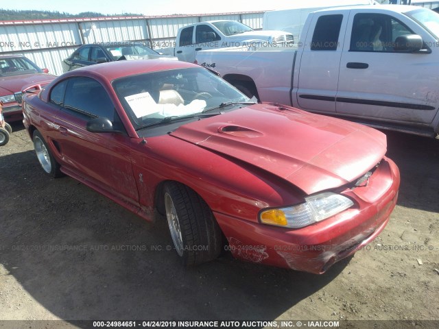 1FALP47V9TF109999 - 1996 FORD MUSTANG COBRA RED photo 1